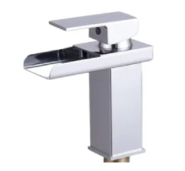 Torneira Cascata – Monocomando – Aço Inox Cromado QSM-F1011